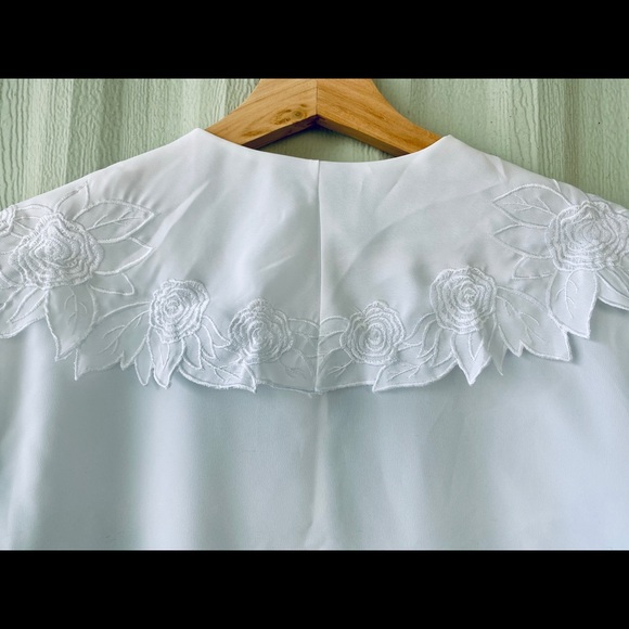 Vintage Boat Neck Blouse - Picture 6 of 8